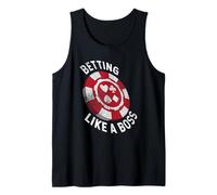 Parier comme Un Boss Poker Chip Cards Casino Holdem Débardeur