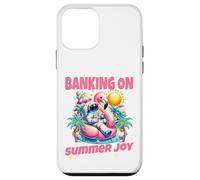 Parier sur la Joie d'Été Astronaute Flamant Design Coque pour iPhone 12 Mini