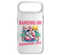 Parier sur la Joie d'Été Astronaute Flamant Design Coque pour iPhone Air