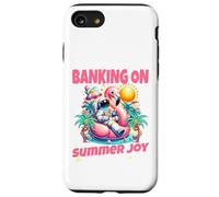 Parier sur la Joie d'Été Astronaute Flamant Design Coque pour iPhone SE (2020) / 7/8