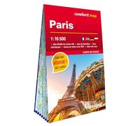 Paris 1/16.500 (carte format poche laminée - plan de ville)