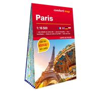 Paris 1/16.500 (carte format poche laminée - plan de ville)