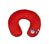 PARIS 2024, CJO7051, Coussin de Nuque 5-10 Ans Mascotte Love 25X25 cm, Produit Officiel sous Licence, Idéal pour vous accompagner lors de vos voyages et de vos longs trajets