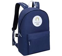 PARIS 2024 Sac à Dos Scolaire JO Collection Officielle Jeux Olympiques Bleu 43x30x14cm
