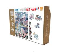 Puzzle en Bois découpé à la Main - Raoul Dufy - Paris au Printemps - 24 pièces