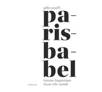 Paris-Babel Histoire linguistique d'une ville-monde - Gilles Siouffi - Actes sud - broché - Essai