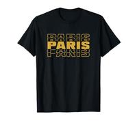 Paris Capitale France Inscription T-Shirt