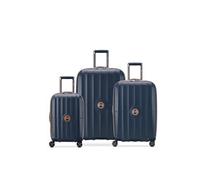 PARIS - CARROUSEL - Set de 3 valises rigides 55cm/ 67cm/ 76,5cm - Bleu marine
