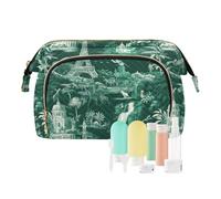 Paris Castel Trousse de maquillage légère pour femme Vert émeraude