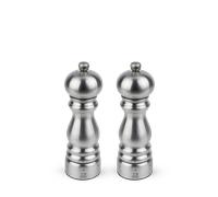 Paris Chef Duo de moulins à poivre et à sel manuels en inox, u'Select, 18 cm - 7in Peugeot