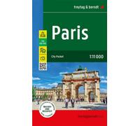 Paris city pocket Edition trilingue français-anglais-allemand, Echelle 1:10 000 - Collectif - Freytag Et Brendt - broché - Atlas / carte