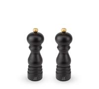 Paris Duo De Moulins À Poivre Et À Sel Manuels En Bois Chocolat 18 Cm - 7