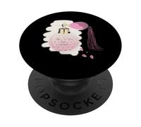 Paris Eau de Parfum Flacon de Parfum Retro French Chanson PopSockets PopGrip Adhésif