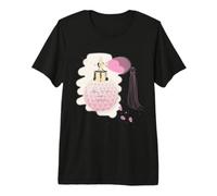 Paris Eau de Parfum Flacon de Parfum Retro French Chanson T-Shirt Haut de Gamme