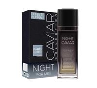 PARIS ELYSEES - Night Caviar - Eau de Toilette Homme - Aromatique - Pamplemousse, Ananas, Poivre, Cumin - Made in France - Vaporisateur parfum - 100ML