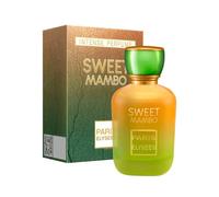 PARIS ELYSEES PARFUMS - Sweet Mambo - Eau de Toilette Homme - Oriental - Notes de Mangue et Bergamote- Made in France - Vaporisateur parfum - Flacon de voyage rechargeable en métal de 5ml inclus
