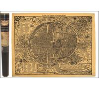Paris en 1576 58,5 cm x 42 cm - - Collectif - Antica - Atlas / carte