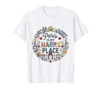 Paris est ma Place Heureuse France T-Shirt