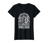 Paris et Helen Beauty Burns Troy Mythologie Grecque T-Shirt Graphique avec Valeur