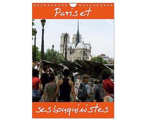 Paris et ses bouquinistes (Calendrier mural 2027 DIN A4 horizontal), CALVENDO calendrier mensuel: Photos de Paris et de ses bouquinistes par Capella MP, vus avec humour et sensibilité.