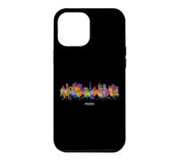 Paris France Aquarelle Souvenir Sky Line Coque pour iPhone 12 Pro Max