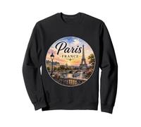 Paris France Europe Tour Eifel Lune de Miel Sweatshirt