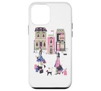 Paris France Haute Couture Shopping Souvenir Rétro Français Coque pour iPhone 12 Mini