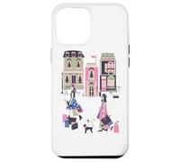 Paris France Haute Couture Shopping Souvenir Rétro Français Coque pour iPhone 12 Pro Max