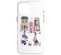 Paris France Haute Couture Shopping Souvenir Rétro Français Coque pour iPhone 16 Pro Max