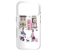 Paris France Haute Couture Shopping Souvenir Rétro Français Coque pour iPhone 17 Pro