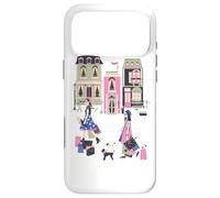 Paris France Haute Couture Shopping Souvenir Rétro Français Coque pour iPhone 17 Pro Max