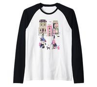 Paris France Haute Couture Shopping Souvenir Rétro Français Manche Raglan
