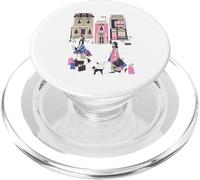 Paris France Haute Couture Shopping Souvenir Rétro Français PopSockets PopGrip pour MagSafe