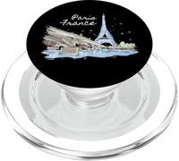 Paris France I Voyages Tour Eiffel Français French France PopSockets PopGrip pour MagSafe