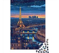 Paris France Poste Puzzle 1000 pièces pour adultes, décoration de la maison, puzzles classiques, puzzles, adultes, enfants, 1000 pièces, 75 x 50 cm