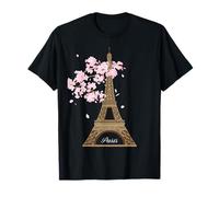 Paris France Tour Eiffel Vacances Destination Voyage T-Shirt