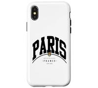 Paris France Vacances à Paris Parisian Gift Paris Girl Coque pour iPhone X/XS