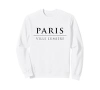 Paris France Ville Lumière Classique Ville Parisienne Sweatshirt