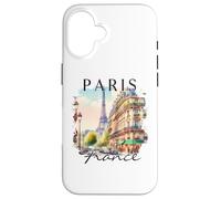 Paris France Voyage Tour Eiffel Tour Meet Me in France Coque pour iPhone 16
