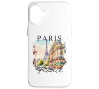Paris France Voyage Tour Eiffel Tour Meet Me in France Coque pour iPhone 16 Plus