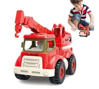 Paris GamesExcavator Toy - Voiture d'inertie amusante pour enfants - Véhicule de construction - Kit de jeu d'excavatrice polyvalent - Voiture technique durable pour et fille pour jouer à l'extérieur