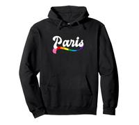 Paris Gay Pride LGBTQI + Queer France Aime Le français Bi Trans Sweat à Capuche