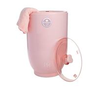 Paris Hilton Chauffe-serviettes de luxe de 20 L, compartiment d'aromathérapie intégré, contrôle tactile avec minuterie de démarrage différé et minuteries préréglées, peut contenir 2 serviettes de bain