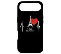 Paris Horizon Skyline Amour Battement De Coeur Tour Eiffel Coque pour iPhone Air
