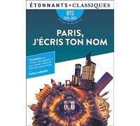 Paris, j'écris ton nom - BTS 2023-2024: Recueil de nouvelles