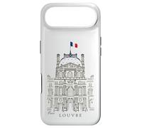 Paris, Louvre, Dessin à la Main Château du Louvre, France Coque pour iPhone Air