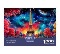 Paris Love Scene Puzzle Adulte 1000 Pièces L'Excellence d'un Challenge À Visée Éducative - Pensé pour Homme, Femme Et Un Public Adolescent/Adulte 52x38cm/1000pcs