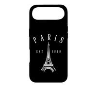 Paris Lovers Vintage Tour Eiffel Fans Paris France EST 1889 Coque pour iPhone Air