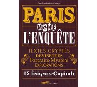 Paris mène l'enquête Edition 2009 - Pascale Georget - Parigramme Eds - broché - Guide