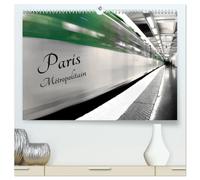 Paris Métropolitain (Calendrier mural haut de gamme 2027 DIN A2 vertical), CALVENDO calendrier mensuel: Le métro de Paris